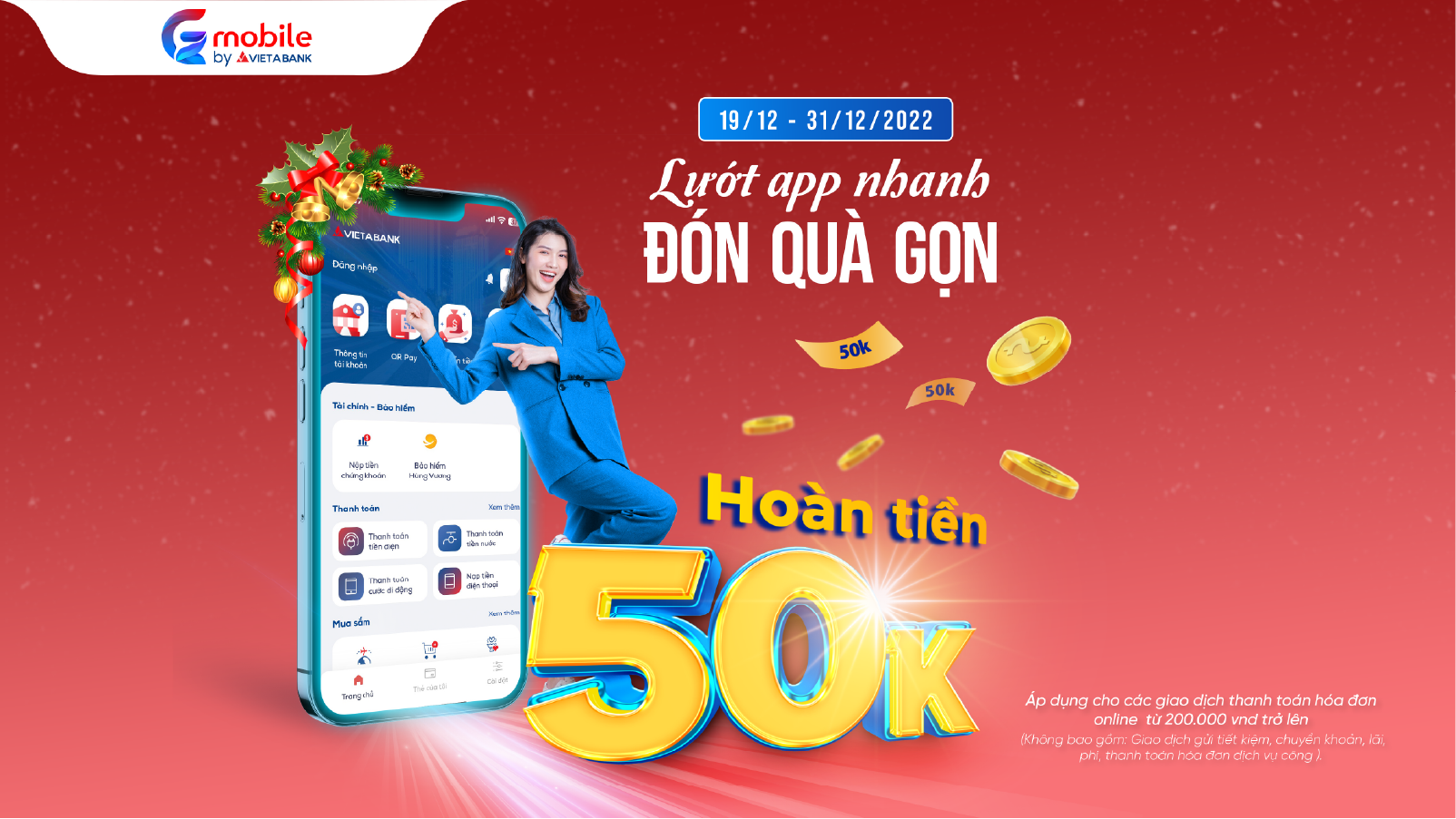 LƯỚT NHANH ĐÓN QUÀ GỌN - CHÀO 2023 VIETABANK 💰💰